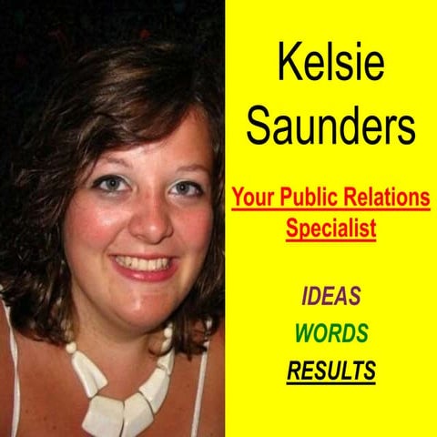 Public Relations Kelsie Saunders