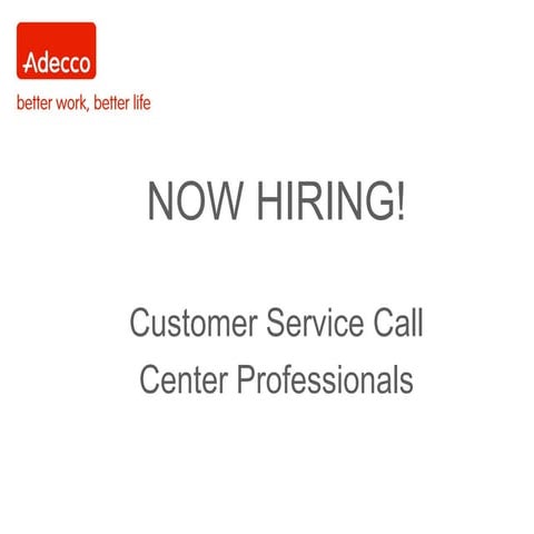 Call Center Positions in Eau Claire