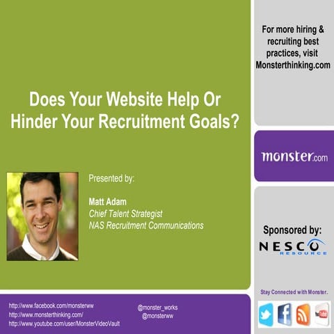 Career Sites, Recruiting Strategy & The Candidate Experience
