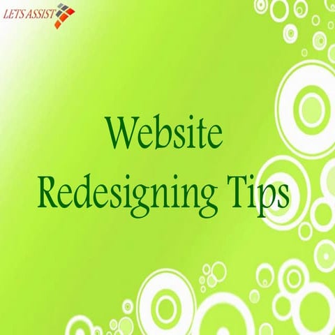 Website Redesigning Tips