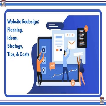 Website redesign planning, idea, strategy, tips and costs
