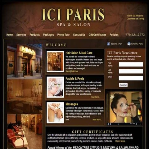 Atlanta Website Design Launches from 2013