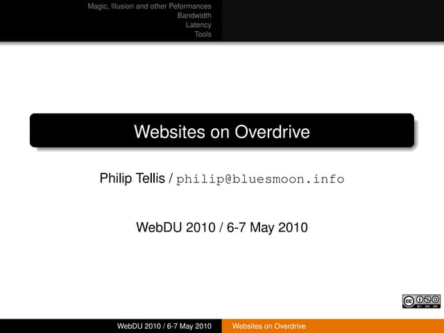Websites on overdrive