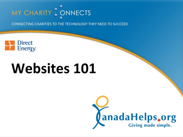 Medicine Hat 2010 - Websites 101