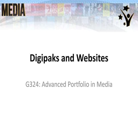 Websites and digipaks