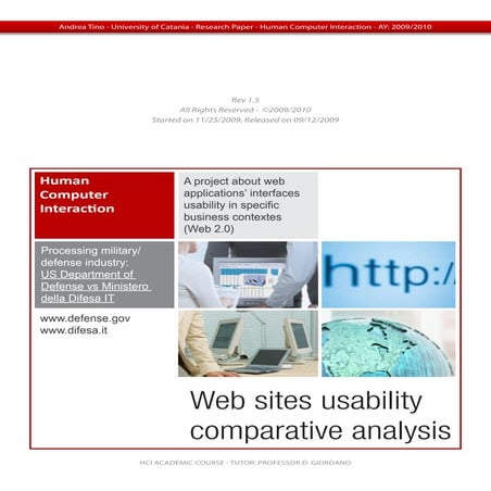 Comparative analysis on E-Gov web sites