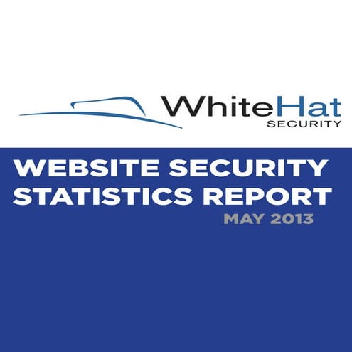 Website Security Statistics Report 2013
