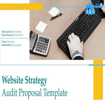 Website Strategy Audit Proposal Template PowerPoint Presentation Slides