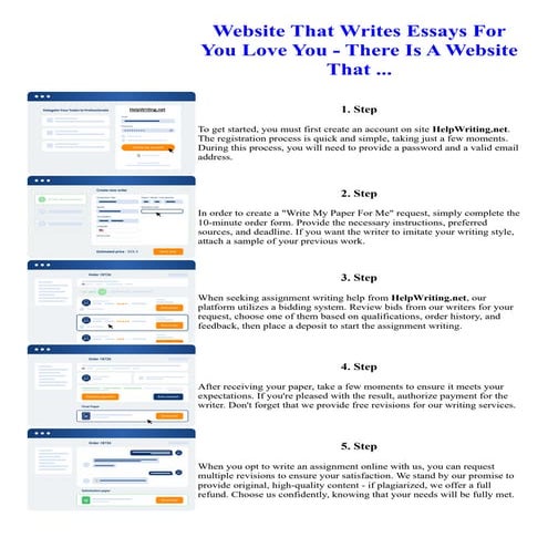 Website That Writes Essays For You Love You - There Is A Website That