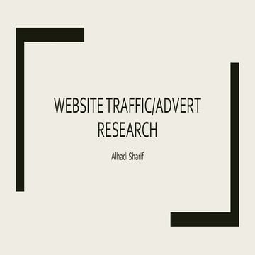 Website traffic