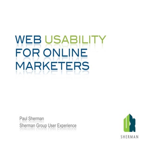 Website Usability Tutorial For Online Marketers