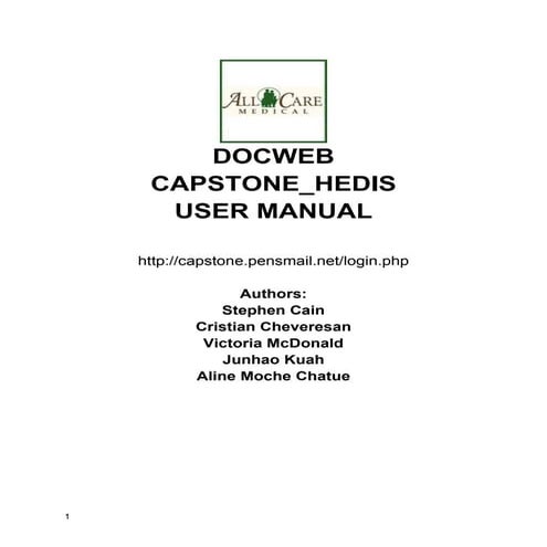 Website Use Documentation