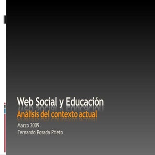 Web Social y Educación