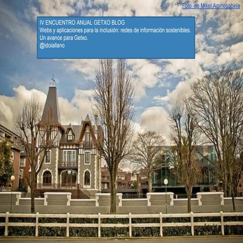 Webs para la inclusión un avance para getxo