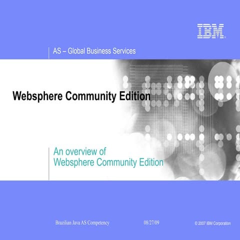 WebSphere Community Edition