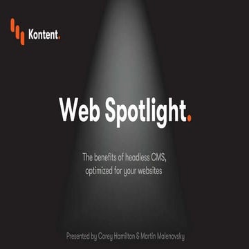 Web Spotlight Sneak Peek