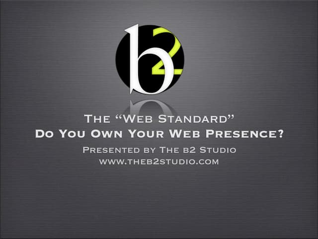 Web Standard Presentation