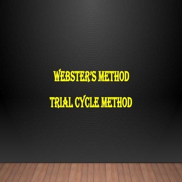 webster method of signal design in traffic ..pptx