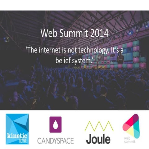 Web summit summary