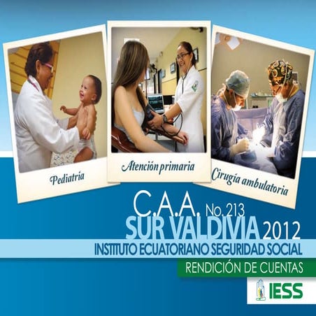 RENDICION DE CUENTAS IESS SUR VALDIVIA | PDF