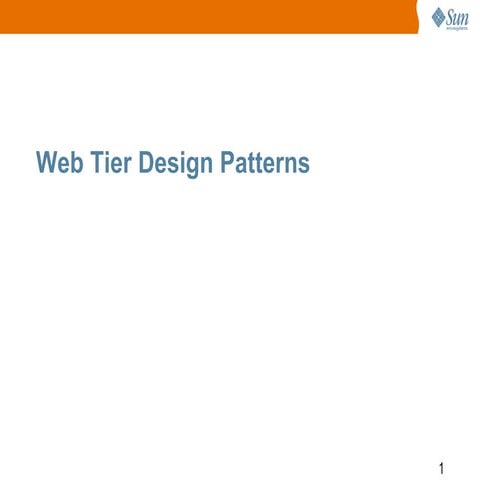 SCWCD : Web tier design CHAP : 11