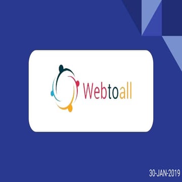 Webtoall slide