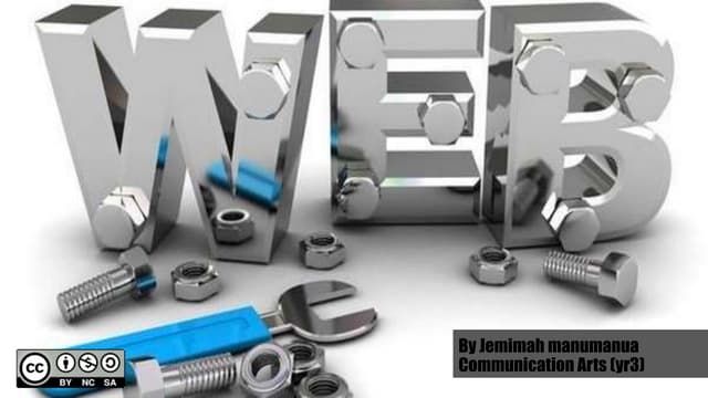 Web tools by Jemimah manuamanua