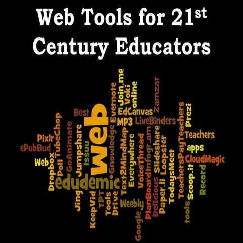 Web tools for 21st century educators