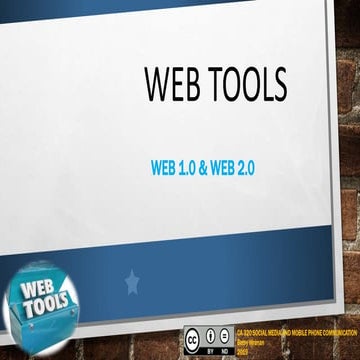 Web tools | PPTX