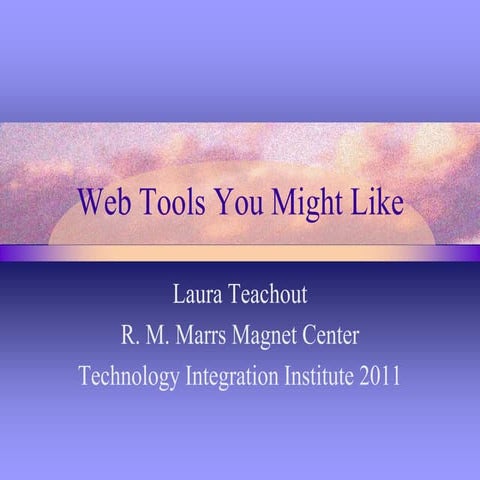 Web Tools You Might Like