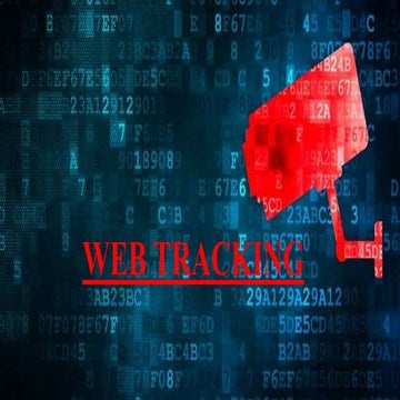 Web Tracking in cyber security and  network security