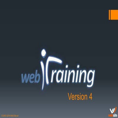 webTraining 4 - what's new