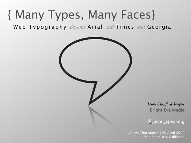 Web Typography