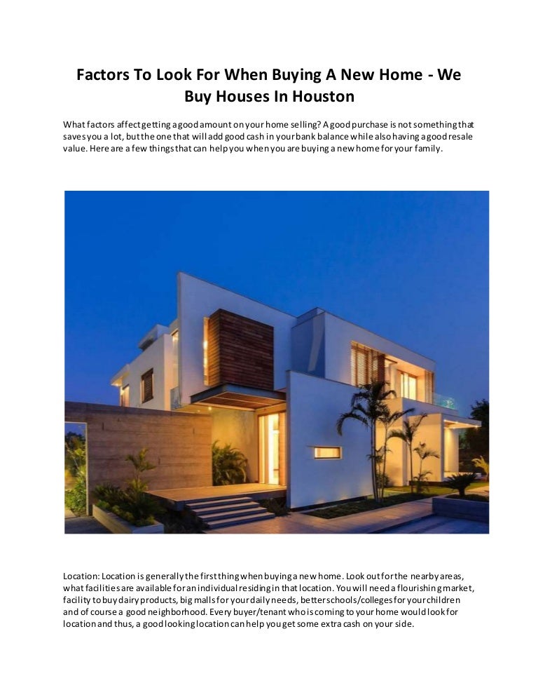 We Buy Houston Houses - Houston House Buyers