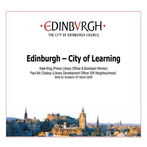 Edinburgh: city of learning