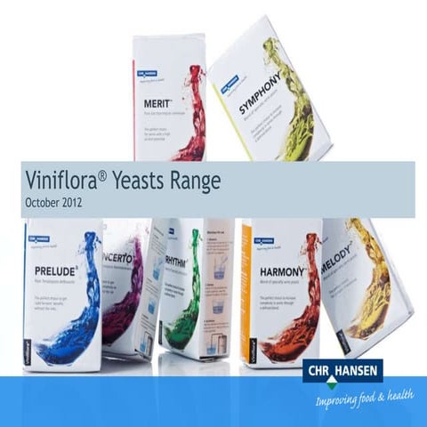 Web wine yeasts range