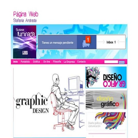 Pagina web Skoliosis Iluminada Stefania Andrade