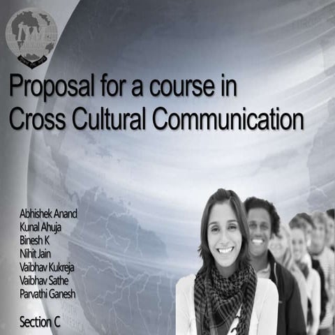Cross Culture Course Proposal at IIML