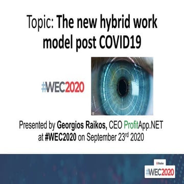 CASE STUDY: HYBRID (REMOTE+OFFICE) WORK APPROACH | PDF