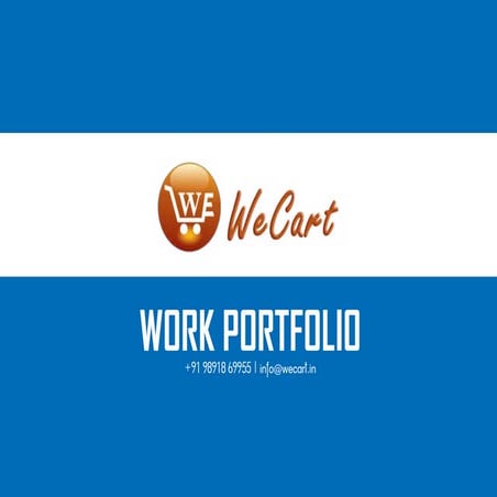 We cart portfolio