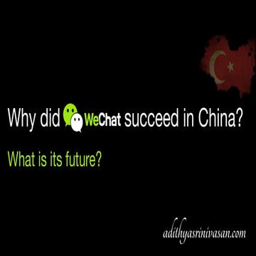 Why did WeChat succeed in China? 