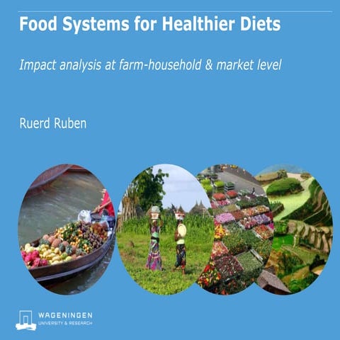 WUR research of food systems