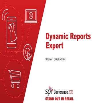 Dynamic Reports Expert for SPI Buyer Direct