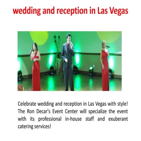 Reception in Vegas | PPTX