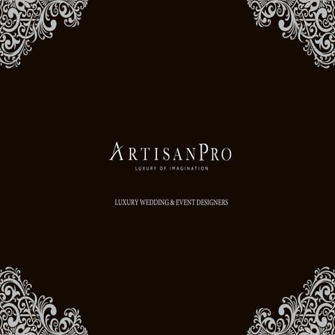 ArtisanPro Wedding Presentation