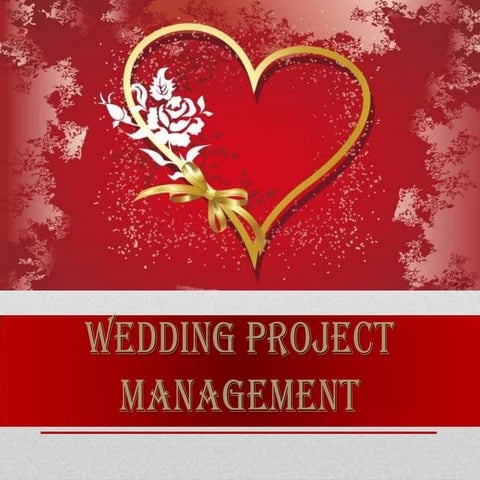 Wedding project management