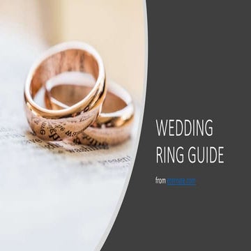 WEDDING RING GUIDE | PPTX