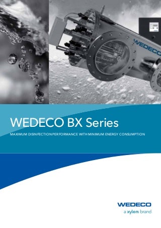 Wedeco bx series أنظمة المعالجة و التطهير بالأشعة الفوق بنفسجية الصديقة للبيئة بدون مواد كيميائية