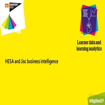 Business intelligence for higher education