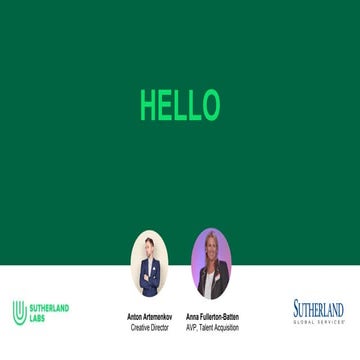 Design thinking workshop: How personas and journey maps can improve the candi...